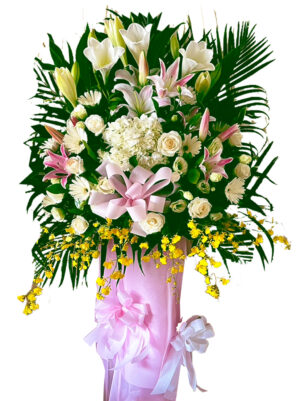 高架花籃（一對）