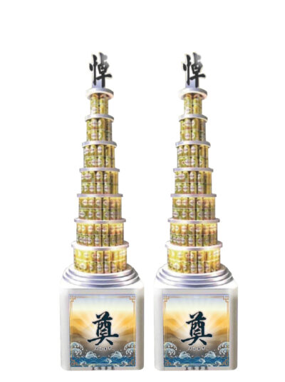 七層罐頭塔(飲料)一對