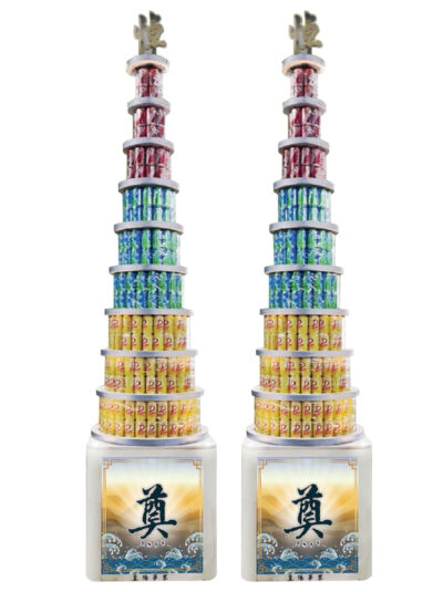 九層罐頭塔(飲料)一對