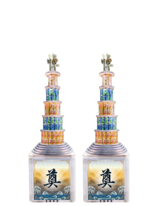 五層罐頭塔(飲料)一對