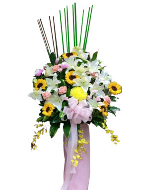 高架花籃（一對）
